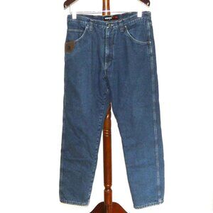 Wrangler Riggs Workwear fleece lined denim jeans